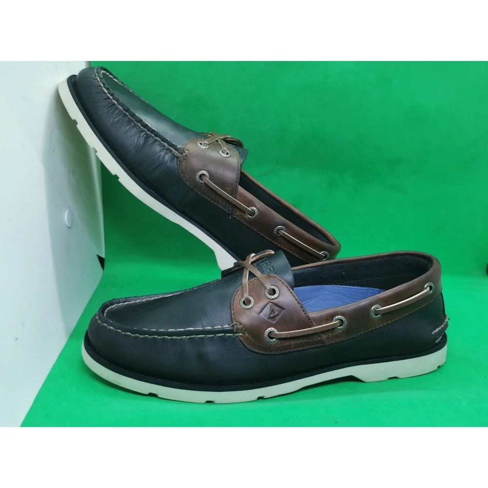 Sperry Top Sider A/O 2-Eye Boat Shoes Men Deck Shoes Sailing Shoes Size 7 M